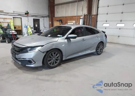 2019 Honda Civic Ex z USA, uszkodzony, nr VIN 2HGFC1F38KH651482